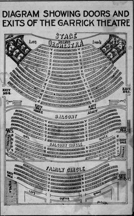 Garrick Theatre - Floor Plan (newer photo)
